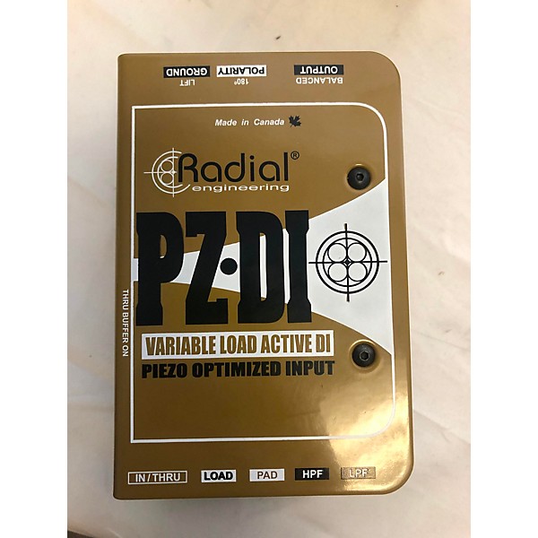 Used Radial Engineering PZ-DI Direct Box