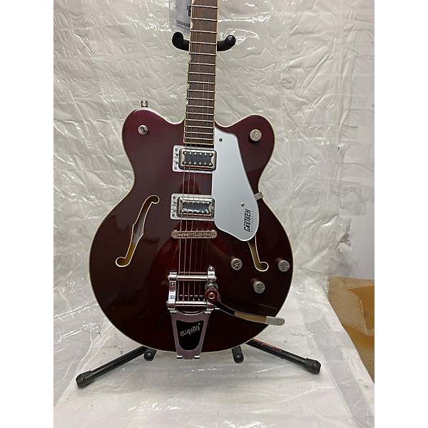 Used Gretsch Guitars Used Gretsch Guitars G5622T Electromatic Center Block Double Cut Bigsby Maroon Hollow Body Electric G...