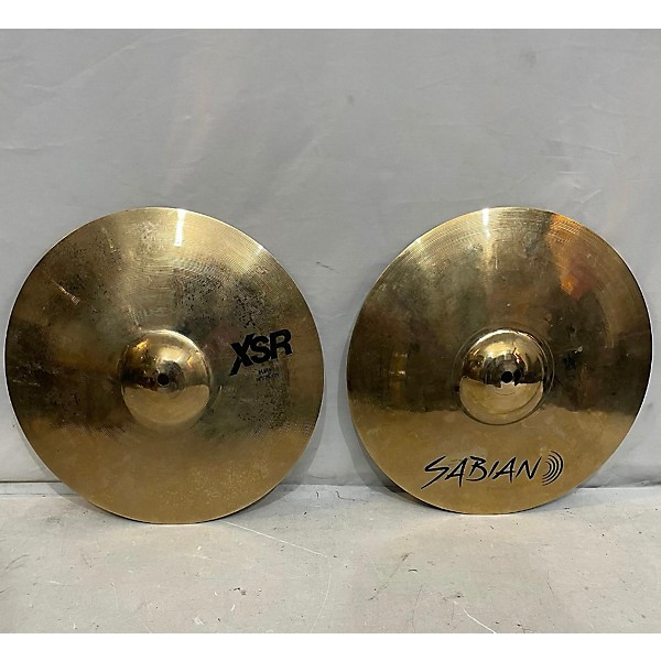 Used SABIAN Used SABIAN 14in XSR Hi Hats Cymbal