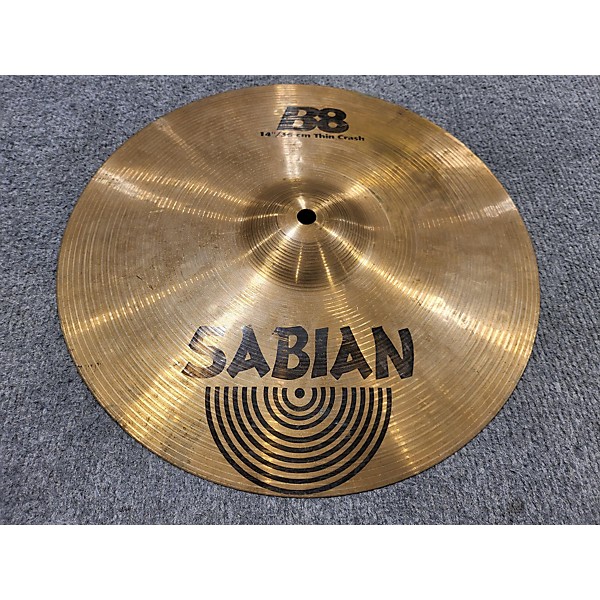 Used SABIAN Used SABIAN 14in Thin Crash Cymbal