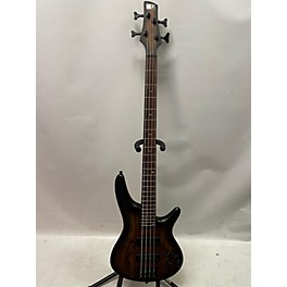 Used Ibanez Used Ibanez SR600E Antique Brown Stained Burst Electric Bass Guitar