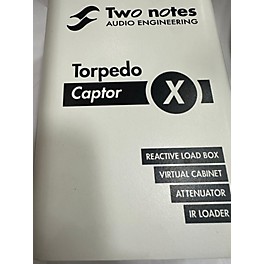 Used Two Notes AUDIO ENGINEERING Used Two Notes AUDIO ENGINEERING Torpedo Captor X Power Attenuator