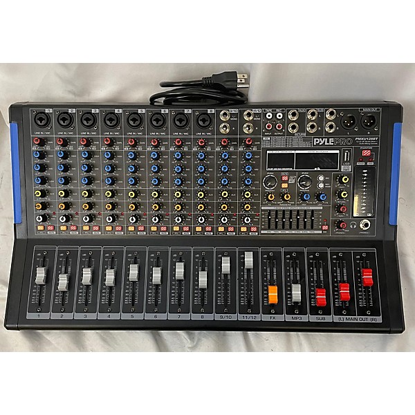 Used Pyle PMXU12BT Powered Mixer