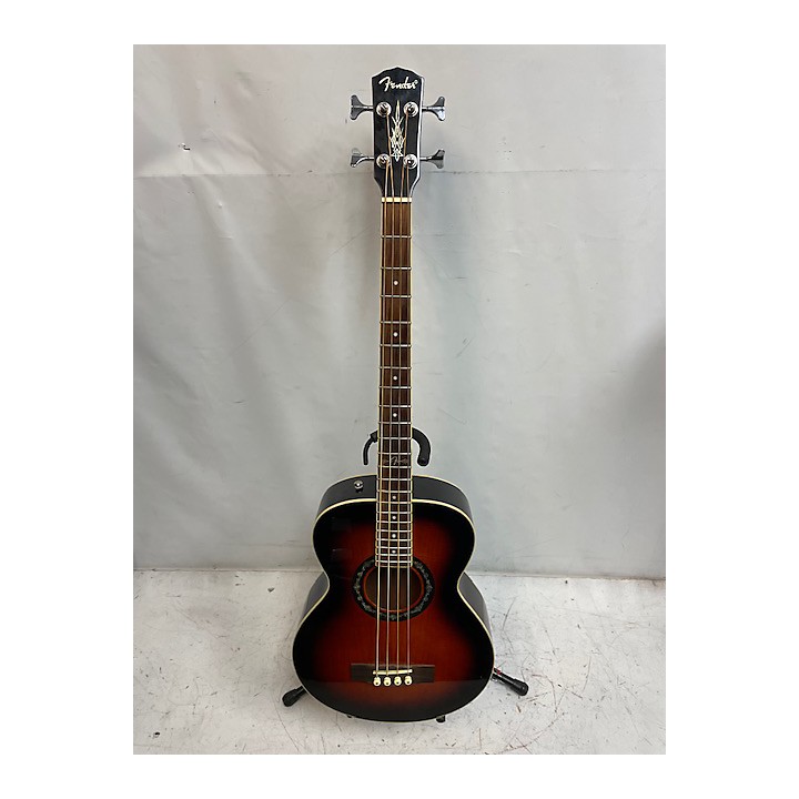 Used Fender T-Bucket Bass E Acoustic Bass Guitar Tobacco Burst | Guitar  Center