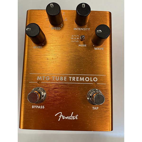 Used Fender MTG TUBE TREMOLO Effect Pedal