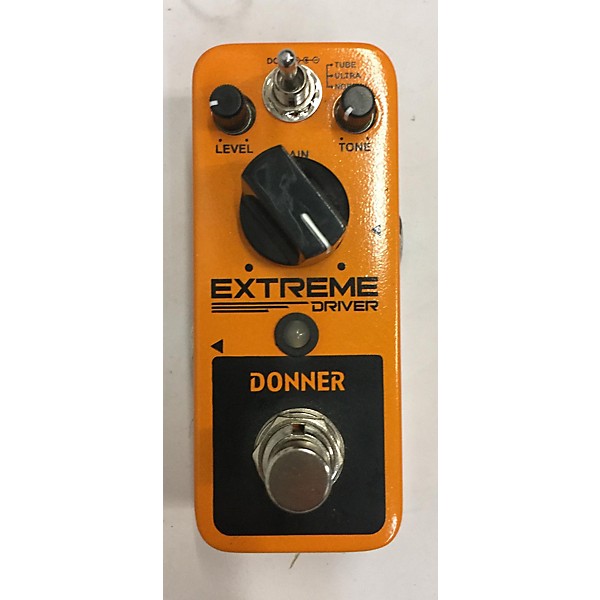 Used Donner Extreme Driver Analog Turbo Distortion Effect Pedal