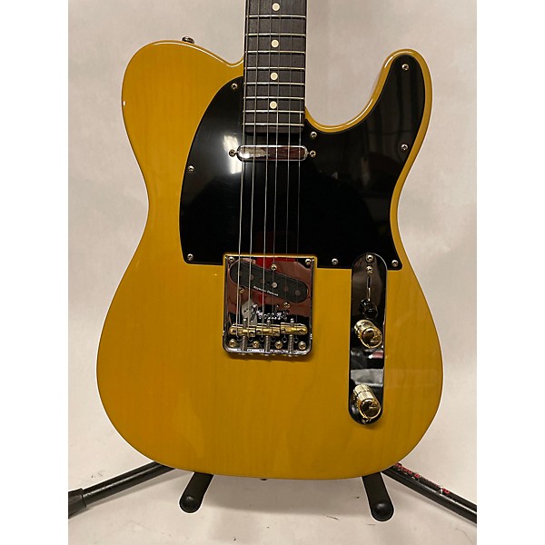 Used Fender Used Fender AMERICAN PRO II TELECASTER PINE BODY Butterscotch Blonde Solid Body Electric Guitar