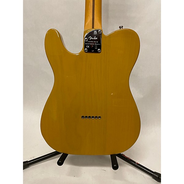 Used Fender Used Fender AMERICAN PRO II TELECASTER PINE BODY Butterscotch Blonde Solid Body Electric Guitar