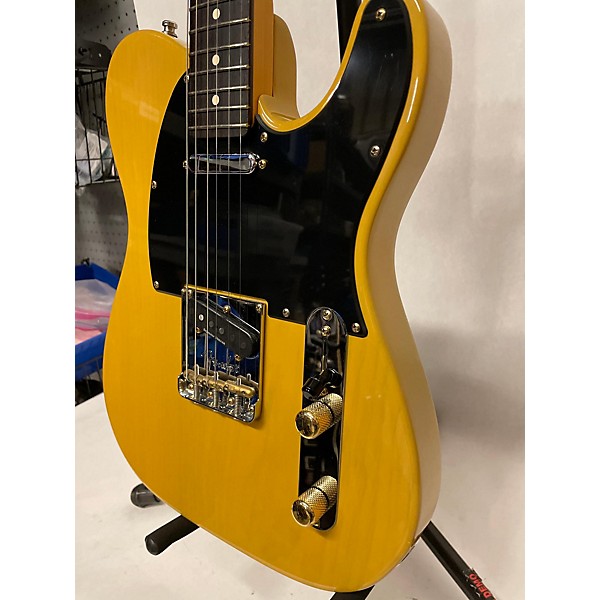 Used Fender Used Fender AMERICAN PRO II TELECASTER PINE BODY Butterscotch Blonde Solid Body Electric Guitar