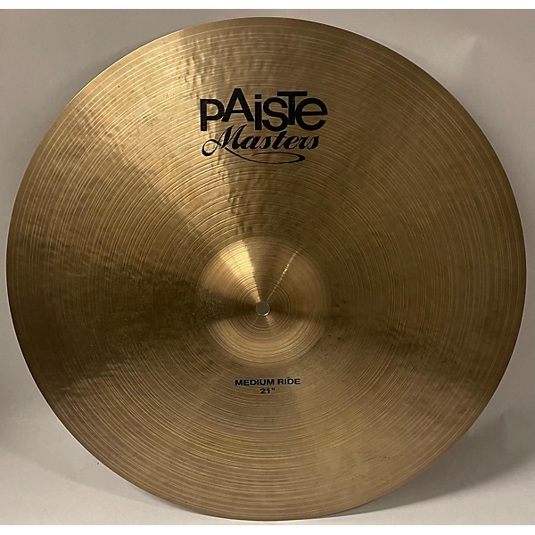 Used Paiste 21in Twenty Masters Collection Medium Ride Cymbal