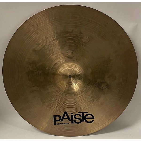 Used Paiste 21in Twenty Masters Collection Medium Ride Cymbal