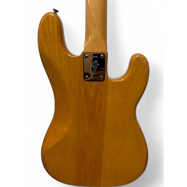 Vintage 1974 Fender P BASS Natural Electric Bass Guitar
