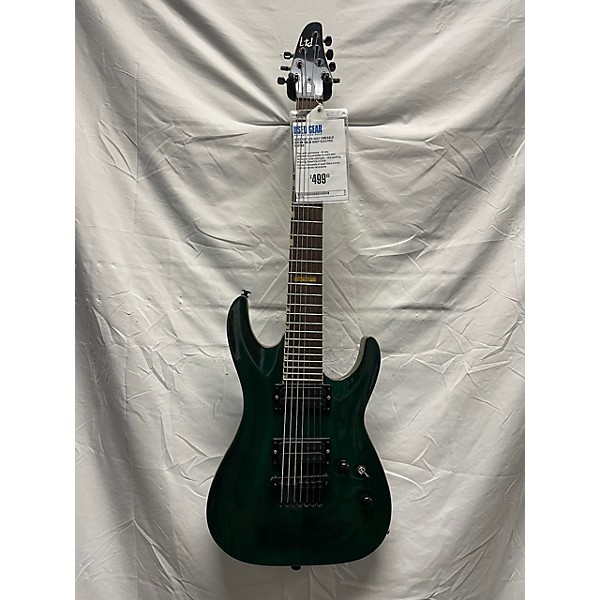 Used ESP Used ESP LTD H207 Emerald Green Solid Body Electric Guitar