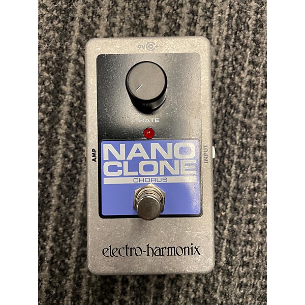 Used Electro-Harmonix Nano Clone Chorus Effect Pedal