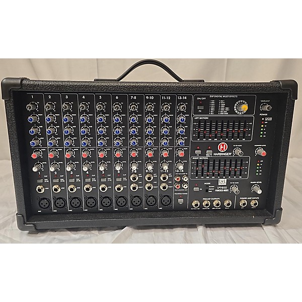 Used Harbinger LP9800 Powered Mixer