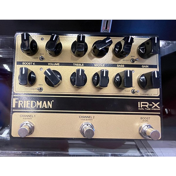 Used Friedman Used Friedman IR-X Dual Tube Preamp Effect Pedal