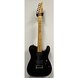 Used Schecter Guitar Research Used Schecter Guitar Research PT USA Custom Shop Black Solid Body Electric Guitar