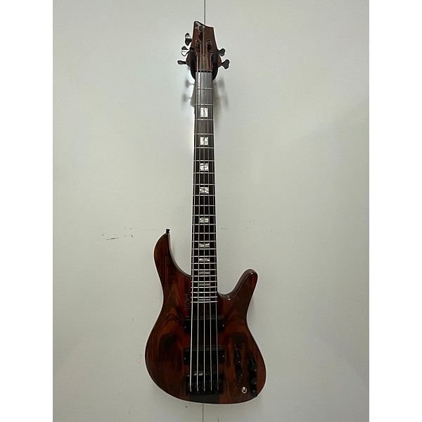 Used Used D'MARK OMEGA 5 PIOPPO Trans Brazillian Electric Bass Guitar