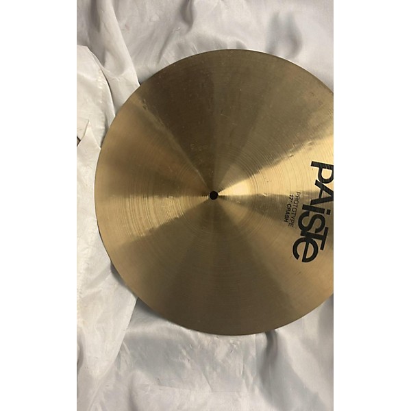 Used Paiste 17in Prototype Crash Cymbal