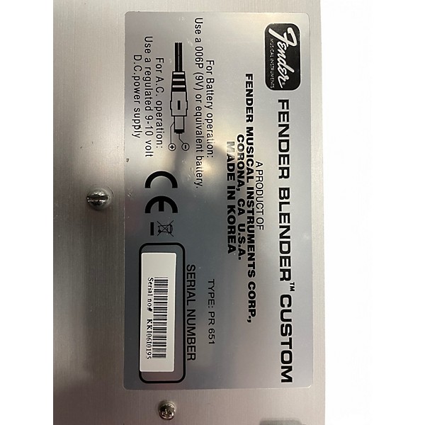 Used Fender fender blender Effect Pedal