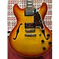 Used D'Angelico Used D'Angelico Premier Series DC Cherry Sunburst Hollow Body Electric Guitar