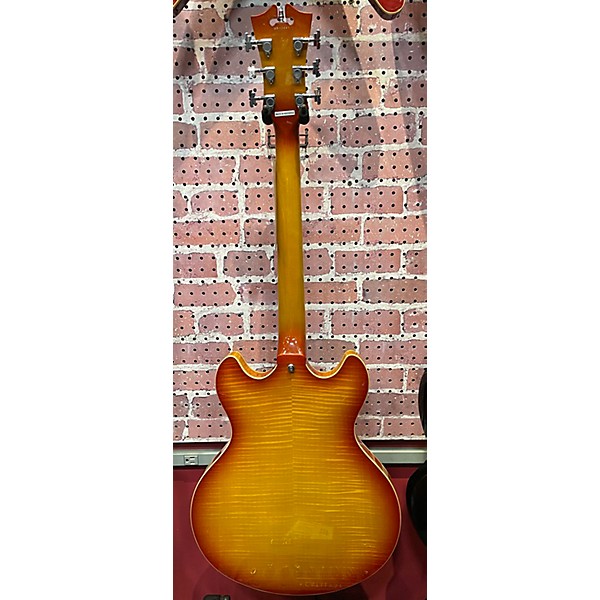 Used D'Angelico Used D'Angelico Premier Series DC Cherry Sunburst Hollow Body Electric Guitar