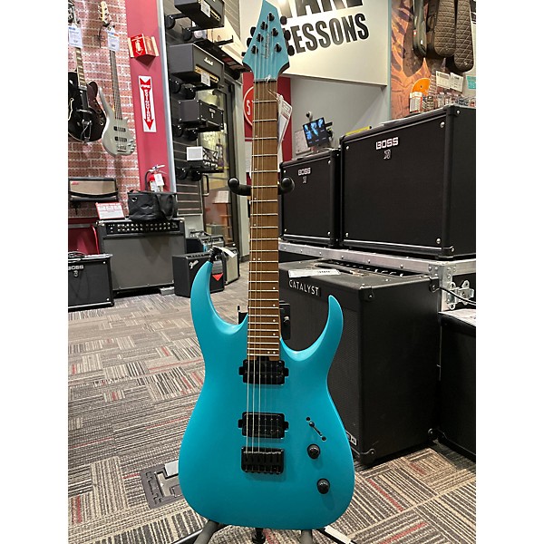 Used Jackson Used Jackson Pro Series Misha Mansoor Signature Juggernaut HT6 Matte Blue Frost Solid Body Electric Guitar