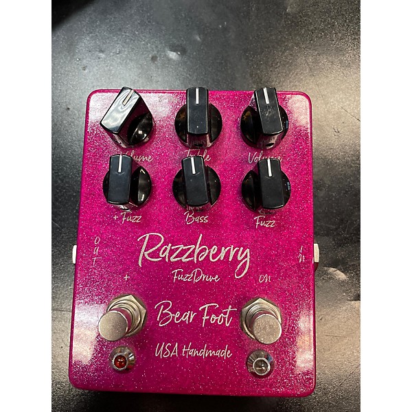 Used Bear Foot Used Bear Foot Razzberry Effect Pedal Package