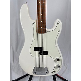 Used Ampeg Used Fender Player Precision Bass Polar White Electric Bass Guitar