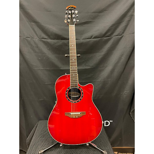 Used Ovation 2771ax-ccb Acoustic Electric Guitar