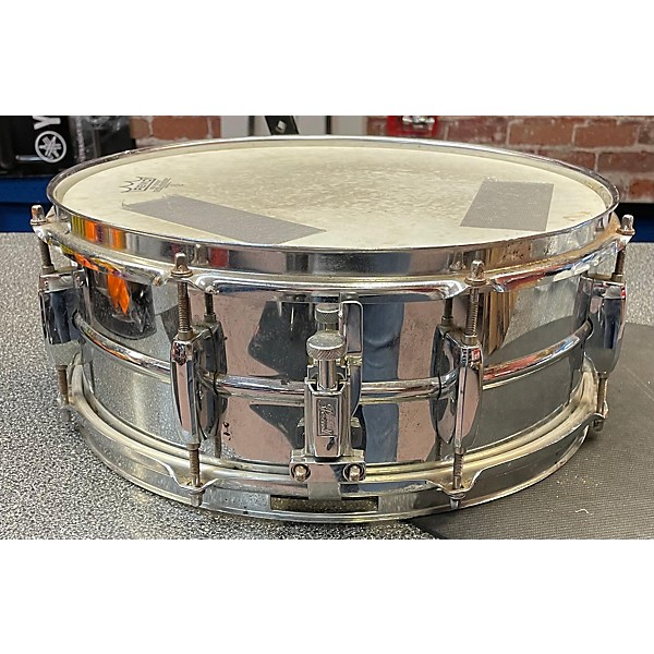 Used Pearl Used Pearl 14X5  MIRROR CHROME Drum STAINLESS