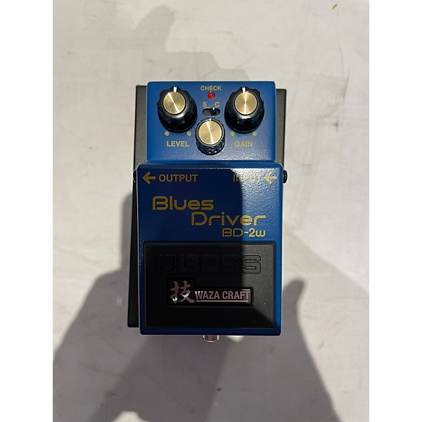 Used BOSS BD2W Blues Driver Waza Craft Effect Pedal