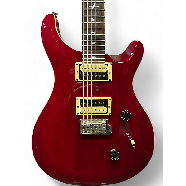 Used PRS Used PRS SE Standard 24 Red Solid Body Electric Guitar