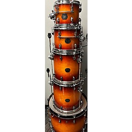 Used Mapex Used Mapex 5 piece Saturn Evolution 5 Piece 2 Tone Sunburst Drum Kit