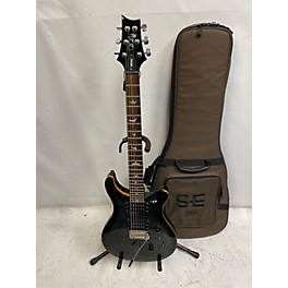 Used PRS Used PRS SE Custom 24 Trans Charcoal Solid Body Electric Guitar