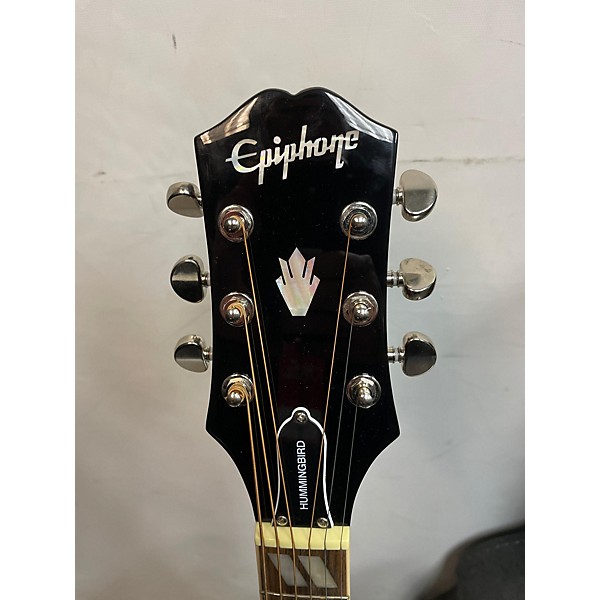 Used Epiphone Hummingbird Ec Acoustic Guitar