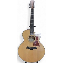 Used Taylor 355CE Natural 12 String Acoustic Electric Guitar