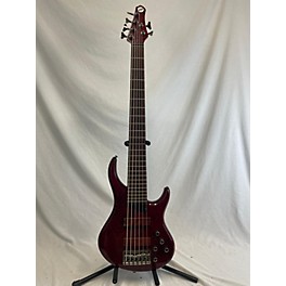 Used MTD AG6 Crimson Burst Electric Bass Guitar