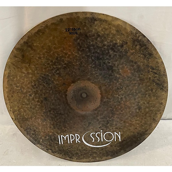 Used Used Impression 22in Dry Jazz Ride Cymbal