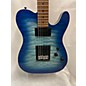 Used Schecter Guitar Research Used Schecter Guitar Research PT PRO Blue Burst Solid Body Electric Guitar