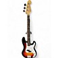 Vintage Squier Vintage 1980s Squier P Bass 2 Color Sunburst Electric Bass Guitar thumbnail