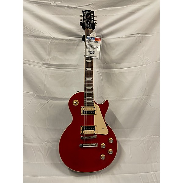 Used Gibson Used Gibson Les Paul Classic Cherry Solid Body Electric Guitar