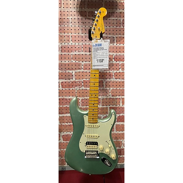 Used Fender American Professional Standard Stratocaster HSS Surf Green Solid Body Electric Guitar