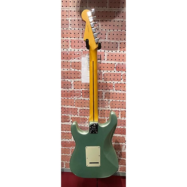 Used Fender American Professional Standard Stratocaster HSS Surf Green Solid Body Electric Guitar