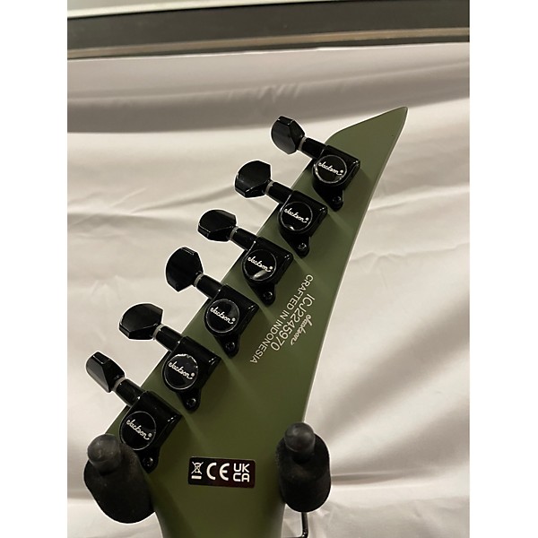 Used Jackson Used Jackson X Series Rhoads RRX24 Olive Drab Solid Body Electric Guitar