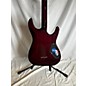 Used Schecter Guitar Research Used Schecter Guitar Research C1 Plus Left Handed Crimson Red Trans Electric Guitar