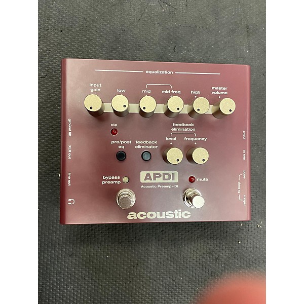 Used Acoustic APDI Guitar Preamp