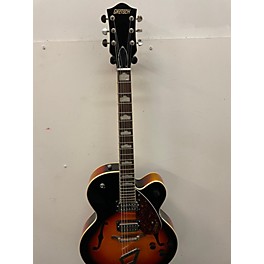 Used Gretsch Guitars Used Gretsch Guitars G2420T Streamliner Sunburst Hollow Body Electric Guitar