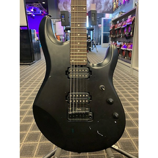 Used Sterling by Music Man Used Sterling By Music Man JP60 Stealth Black Solid Body Electric Guitar