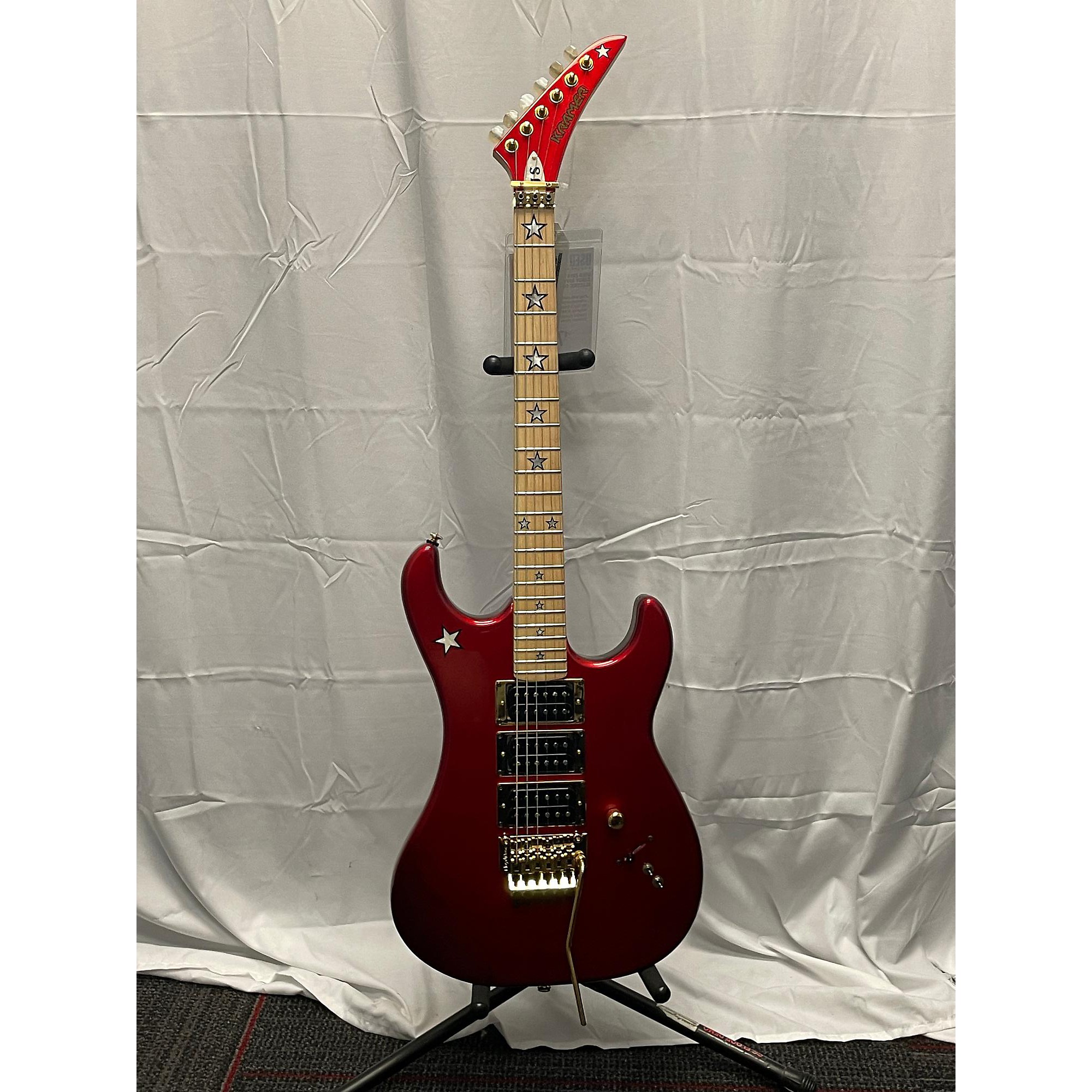 Used Kramer 2019 Jersey Star Solid Body Electric Guitar Candy Apple Red |  Guitar Center